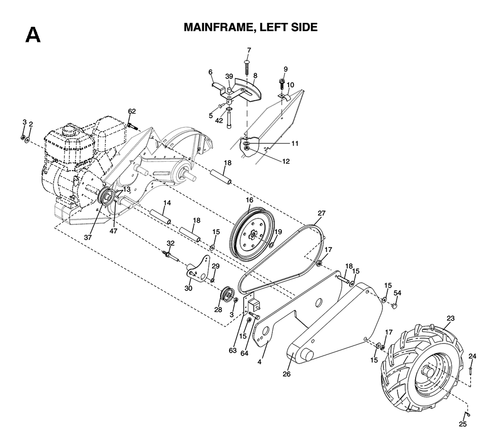 CRT 81-(HFCRT8H)-Husqvarna-PB-1Break Down